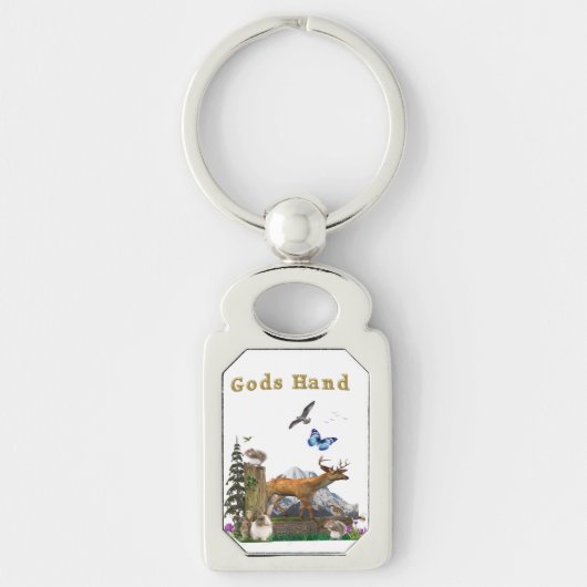 Porte-clés L'art de main des dieux (Devant)