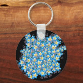 Porte-clés L'art de MYOSOTIS (Recto)