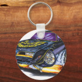 Porte-clés l'art de pontiac trans am (Recto)