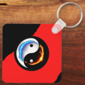 Porte-clés L'art imaginaire magique Dragon (Verso)