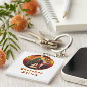 Porte-clés L'art indien des Cherokees (Devant Droit)