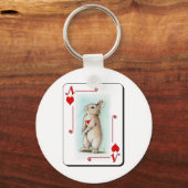 Porte-clés L'as des coeurs (Recto)
