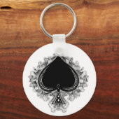 Porte-clés L'as des pique (Recto)