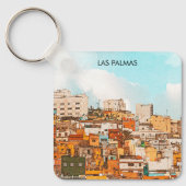 Porte-clés Las Palmas Gran Canaria City View (Recto)
