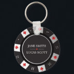 Porte-clés Las Vegas Casino Poker Chip Mariage Favoriser<br><div class="desc">Ce porte - clé de mariage à thème Las Vegas Casino est le cadeau idéal pour tous les amateurs de jeux d'argent ou de Vegas. Le porte - clé est doté d'une puce de poker, avec des détails complexes et des couleurs vibrantes. C'est une façon unique et amusante de montrer...</div>