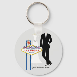 Porte-clés Las Vegas Mariage Keepsaké Porte - clé