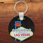 Porte-clés Las Vegas personnalisé (Recto)