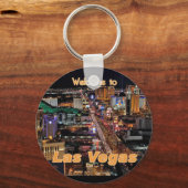 Porte-clés Las Vegas Strip à la nuit (Recto)