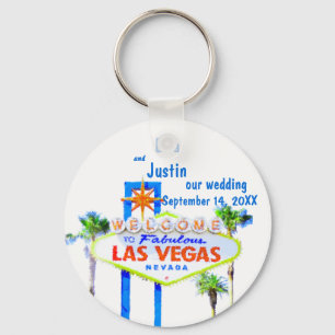 Porte-clés Las Vegas Wedding Memento