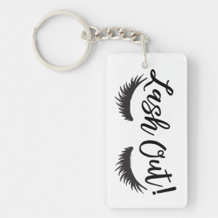 Porte-clés Lash Out Eyelashes Lash Salon Artiste de maquillag