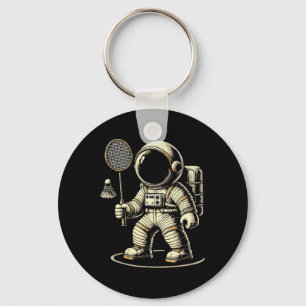 Porte-clés L'astronaute Badminton Player Navette 2