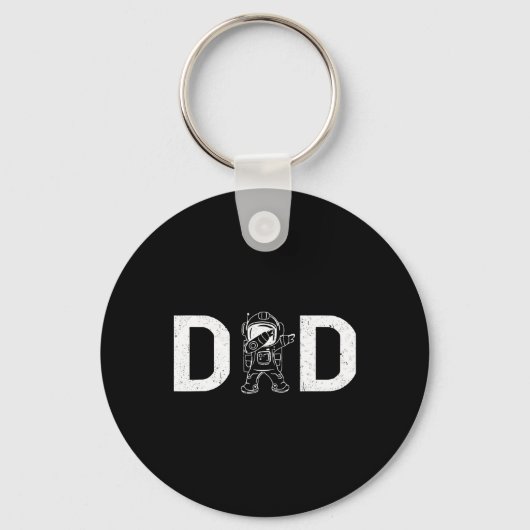 Porte-clés L'astronaute Daddy Papa (Recto)