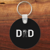 Porte-clés L'astronaute Daddy Papa (Recto)