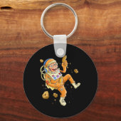 Porte-clés L'astronaute Monkey Space (Recto)
