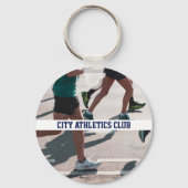 Porte-clés L'athlétisme motivationnel sport citation (Verso)