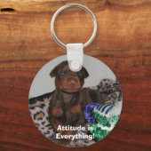 Porte-clés L'attitude, c'est tout ! (Recto)