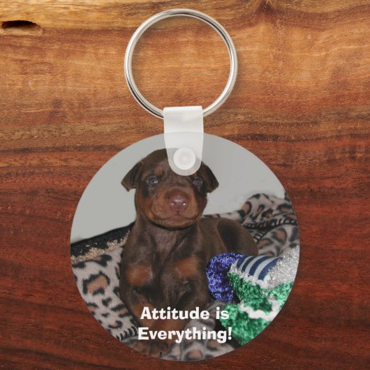Porte-clés L'attitude, c'est tout ! (Recto)