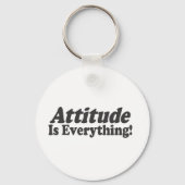 Porte-clés L'Attitude Est Tout ! (Recto)