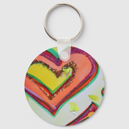 Porte-clés Lauder Heart Keychain (Recto)