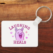 Porte-clés Laughing Heals Cute Llama Porte - clé (Recto)