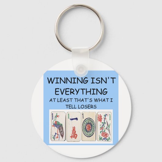 Porte-clés Lauréat de MAHJONG (Recto)