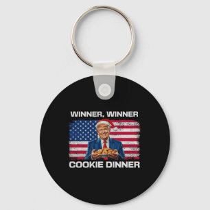 Porte-clés Lauréat du dîner Cookie Dinner Funny Trump 2024 47