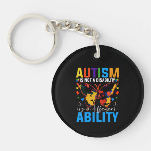 Porte-clés L'Autisme N'Est Pas Un Handicap, C'Est Un Différen