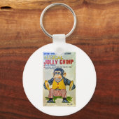 Porte-clés L'autocollant Cymbal Monkey (Recto)