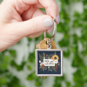 Porte-clés L'automne III Romance | avec vous je suis maison (main)