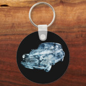 Porte-clés lavage de voiture double exposition (Recto)