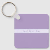 Porte-clés Lavande Lumière Personnalisable Purple (Recto)