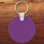 Porte-clés Lavande Rose Embossée violet (Recto)