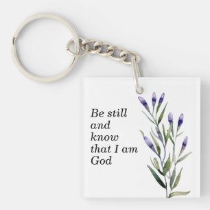 Porte-clés Lavender Bible Verse Christian Mariage Invité Favo