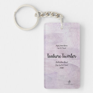 Porte-clés Lavender Delite Feat. Twirler Band Trip Pers.