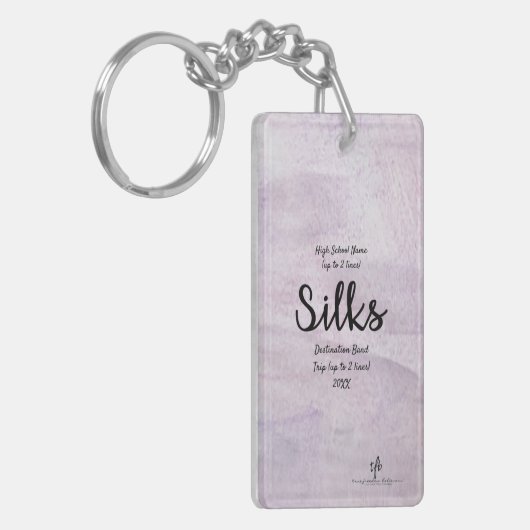 Porte-clés Lavender Delite Silks Band Trip Pers. (Devant gauche)