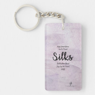 Porte-clés Lavender Delite Silks Band Trip Pers.