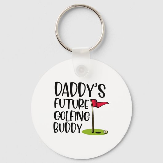 Porte-clés L'avenir de Daddy Golfing Buddy 1 (Recto)