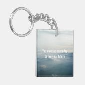 Porte-clés L'Avenir Est Maintenant - Motivationnel (Devant gauche)