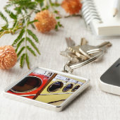 Porte-clés laverie automatique (Côté)