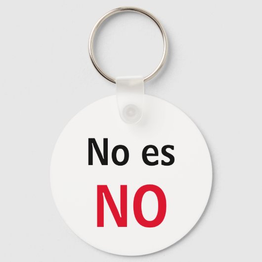 Porte-clés Lavero No es NON (Recto)