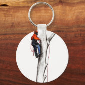 Porte-clés L'avortement Tree surgeon christmas (Recto)
