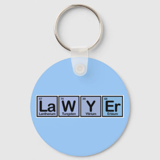 Porte-clés Lawyer made of Elements