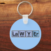 Porte-clés Lawyer made of Elements (Recto)