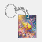 Porte-clés L'Axolotl Joyeux (Devant gauche)