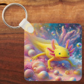 Porte-clés L'Axolotl Joyeux (Recto)