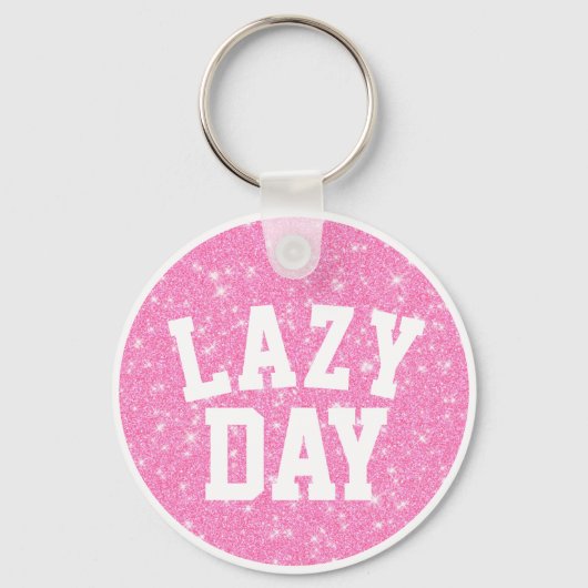 Porte-clés Lazy Day (Recto)