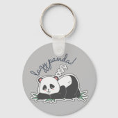 Porte-clés Lazy Panda (Verso)