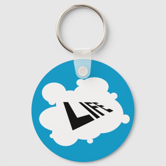 Porte-clés LD/MD - La vie en négatif (Recto)