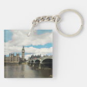 Porte-clés ldp Londres - WESTMINSTER end bridge - panorama - (Dos)