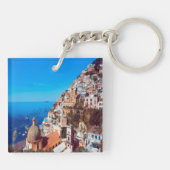 Porte-clés ldp POSITANO - Côte d'Amalfi - Panorama (Dos)
